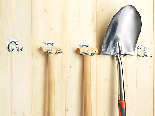 Wieszaki ścienne na narzędzia haczyki uchwyty 20szt metal zestaw z wkrętami