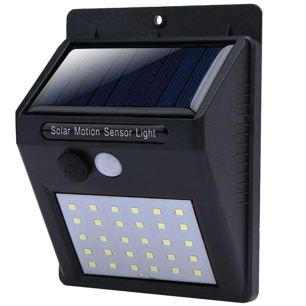 Lampa solarna 30 led smd czujnik ruchu zmierzchu