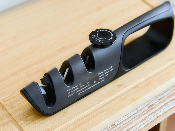 Ostrzałka do noży nożyczek kuchenna ostrzenie antypoślizgowa regulacja