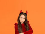 Opaska diabeł diabełek rogi halloween karnawał