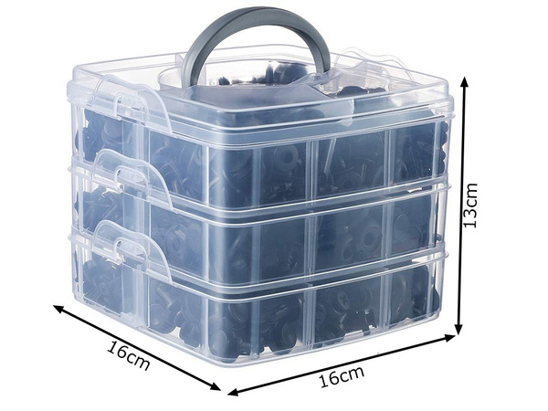 Spinki kołki samochodowe zestaw spinek montażowych do tapicerki 620 sztuk