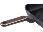 Patelnia grillowa do smażenia powłoka nieprzywierająca indukcja gaz 28cm