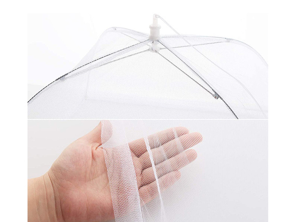 Moskitiera osłona siatka na jedzenie owoce grill ochrona przed owadami 34cm 