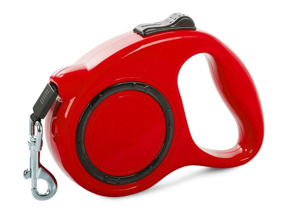 Smycz automatyczna dla psa blokada taśma 5m 15kg