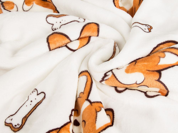 Ciepła bluza piesek koc oversize xxl 2w1 gruba futrzak miękka z kapturem