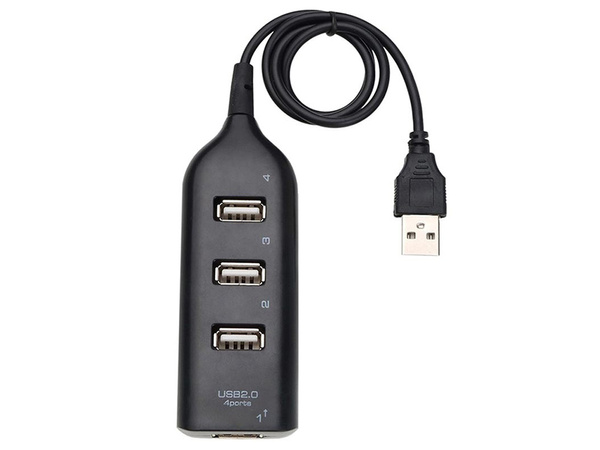 Hub usb rozdzielacz na 4 porty rozgałęźnik usb 2.0