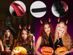 Opaska diabeł diabełek rogi halloween karnawał