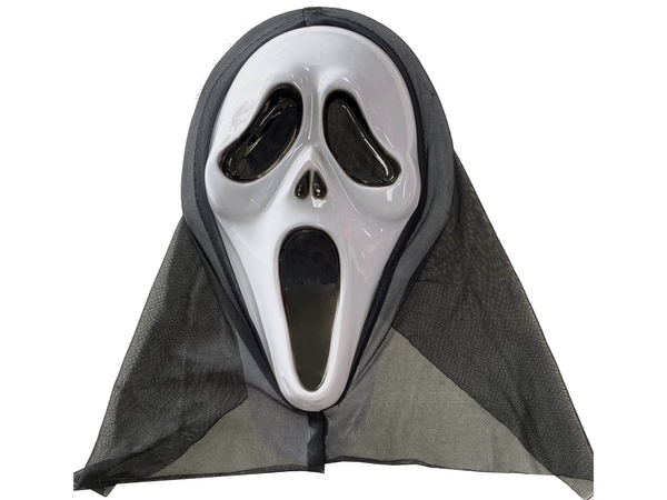 Maska krzyk na halloween przebranie strój strach