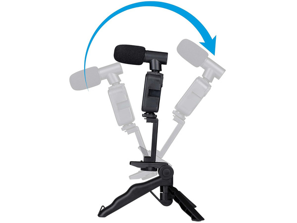 Zestaw do vlogowania statyw mikrofon do telefonu uchwyt nagrywanie filmów