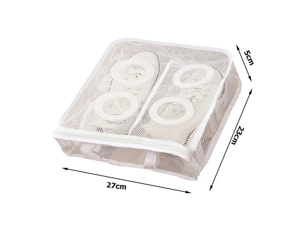 Worek siatka woreczek do prania butów obuwia dziecięcego z suwakiem pojemna