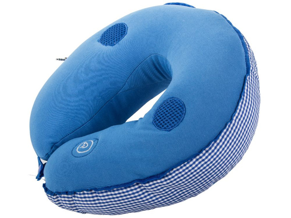 Poduszka podróżna rogal na szyję masażer miękka