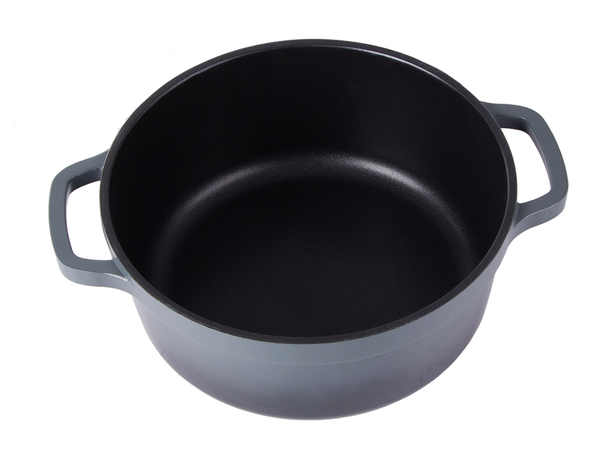 Garnek brytfanna do gotowania pieczenia non stick indukcja gaz pokrywa 4l