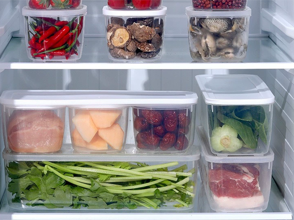 Pojemnik na żywność jedzenie 2,8l litra z pokrywką organizer do kuchni box