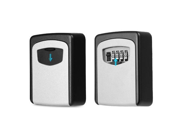 Metalowy sejf skrzynka szafka na klucze szyfr kod