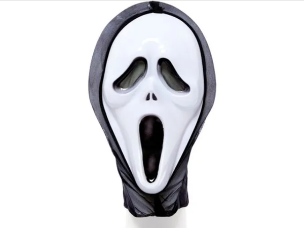 Maska krzyk na halloween przebranie strój strach