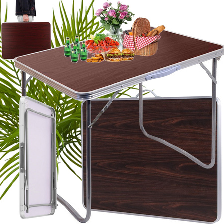 Ogrodowy kempingowy stolik turystyczny składany na balkon piknik wyjazd