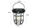 Lampa solarna z czujnikiem zmierzchu ruchu 3 tryby 3 led 1800lm wodoodporna