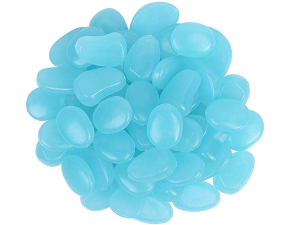 Kamyki kamienie świecące fluorescencyjne 100 Szt