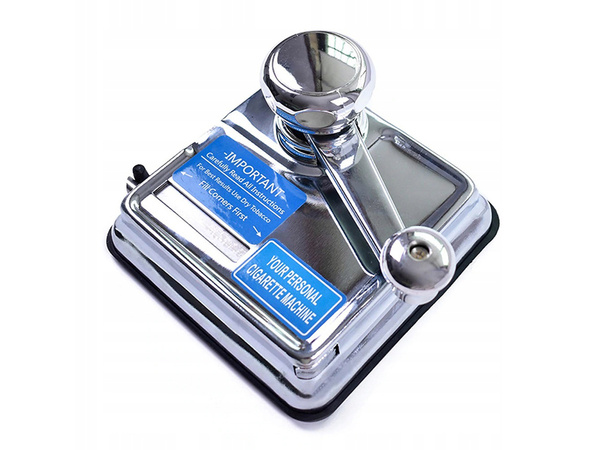 Nabijarka tłokowa do papierosów tytoniu stalowa