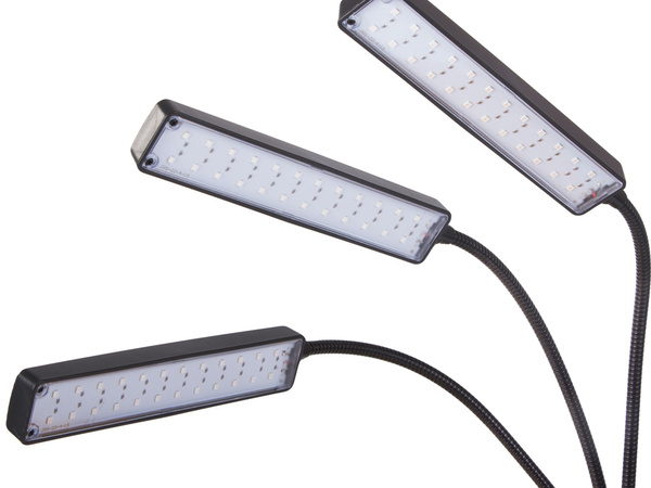 Lampa do roślin led usb uprawy wzrostu panel grow light timer klips kwiatów