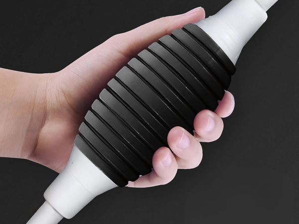 POMPA POMPKA DO SPUSZCZANIA PALIWA WODY OLEJU ROPY RĘCZNA ZESTAW 2M OPASKI