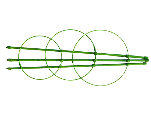 Podpora do roślin kwiatów pierścieniowa okrągła stabilna drabinka