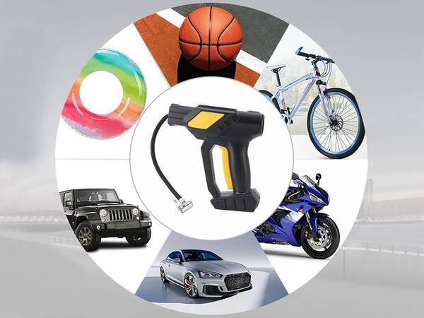 Kompresor samochodowy sprężarka pompka do opon akumulatorowa przenośna