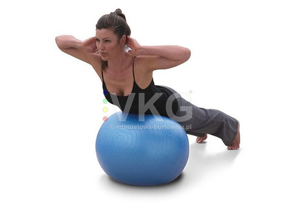 Piłka gimnastyczna + pompka 65cm rehabilitacyjna