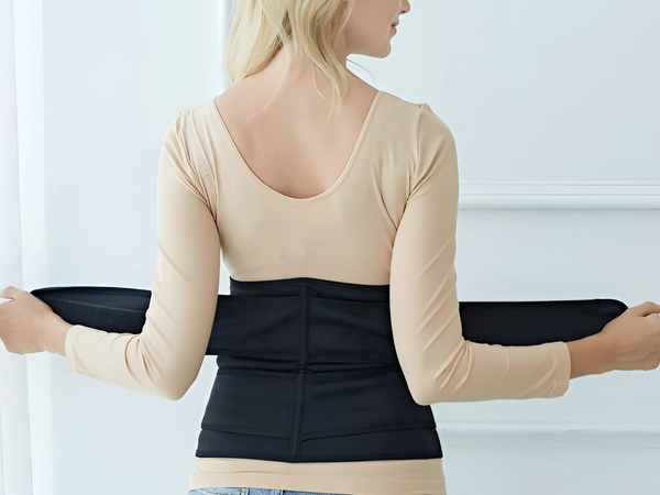 Pas wyszczuplający neoprenowy odchudzający na brzuch i zdrowy kręgosłup xl