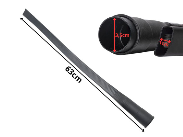 SSAWKA SZCZOTKA KOŃCÓWKA SZCZELINOWA 63CM ELASTYCZNA GIĘTKA DO ODKURZACZA