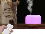 Nawilżacz powietrza dyfuzor aromaterapia pilot rgb