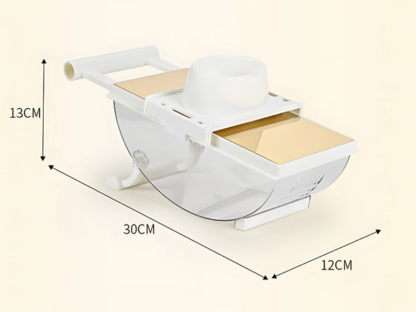 Szatkownica tarka do warzyw ręczna krajalnica wielofunkcyjna 6 ostrzy