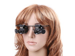 Lupa okulary zegarmistrzowska mocna led 20x 15mm