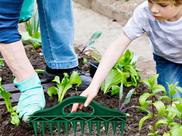 Ręczna sadzarka na 12 otworów dziurkacz siewnik ogrodowy do sadzenia roślin