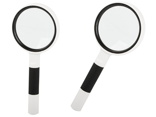 Lupa klasyczna szkło powiększające soczewka 65 6x