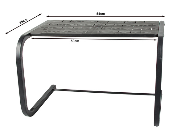 Stojak na mikrofalówkę półka kuchenna organizer na mikrofalę loft szafka