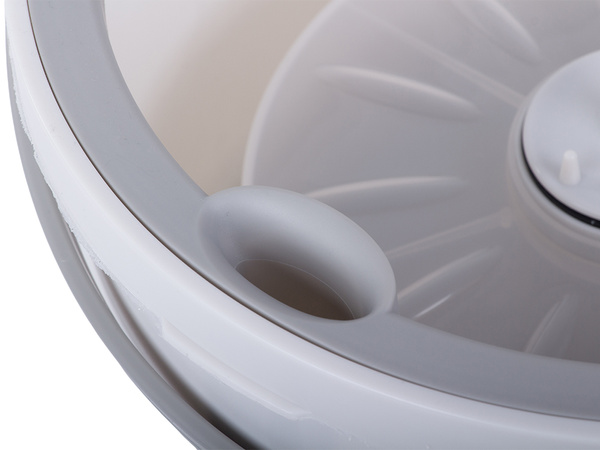 Mop obrotowy rotacyjny 360 spin wiadro zestaw 2x nakładki mikrofibra