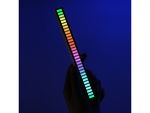 LEDY USB REAKCJA NA DŹWIĘK MULTIKOLOR NEON RGB LED AKUMULATOROWE