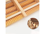 Masażer do stóp tradycyjny drewniany roller 2x5