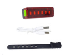 Tylna lampka rowerowa oświetlenie led usb roweru