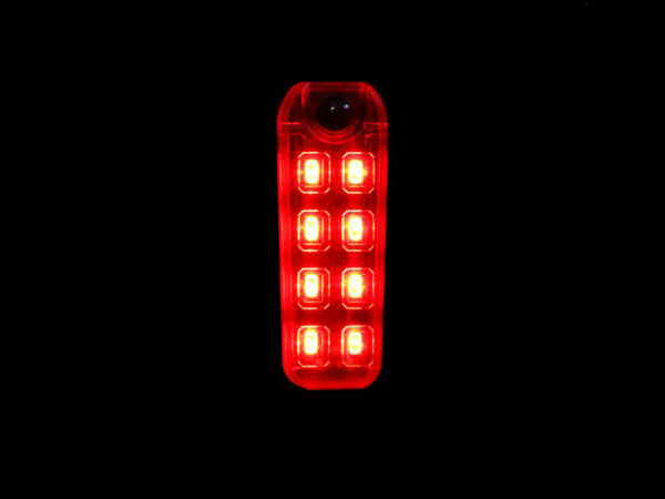 Lampka rowerowa tylna oświetlenie led usb roweru