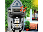 Lampa solarna z czujnikiem zmierzchu ruchu 3 tryby 3 led 1800lm wodoodporna