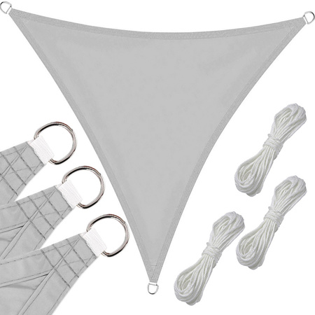 Żagiel przeciwsłoneczny ogrodowy wodoodporny 3x3x3m trójkąt wodoodporny