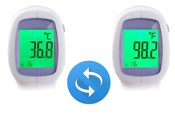 Termometr bezdotykowy na podczerwień lcd elektroniczny dokładny cyfrowy