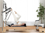 REFORMER ŁÓŻKO DO ĆWICZEŃ PILATES PILATESU URZĄDZENIE DO ĆWICZENIA FITNESS
