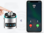 Transmiter bluetooth fm ładowarka samochodowa szybka 2x usb podświetlenie