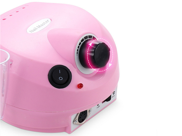 Frezarka do paznokci manicure pedicure + frezy 65w profesjonalna do domu