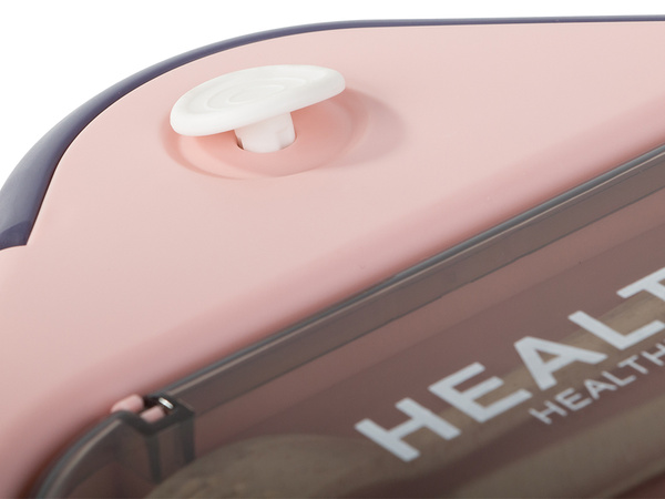 Śniadaniówka z przegródkami pojemnik sztućce lunchbox do mikrofali 1000ml