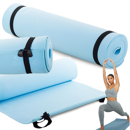 Mata do ćwiczeń joga fitness miękka gruba 0,5 cm karimata treningowa