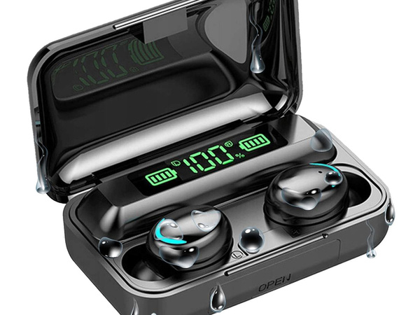 Słuchawki bezprzewodowe bluetooth f9 tws powerbank